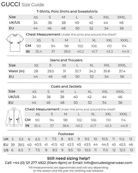 9.5 gucci size|gucci clothing size chart.